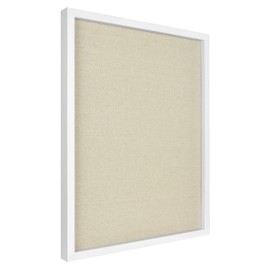 MCS 16x20 Inch Linen Lined, White shadowbox,