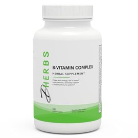 Dherbs B-Vitamin Complex, 100-Count Bottle