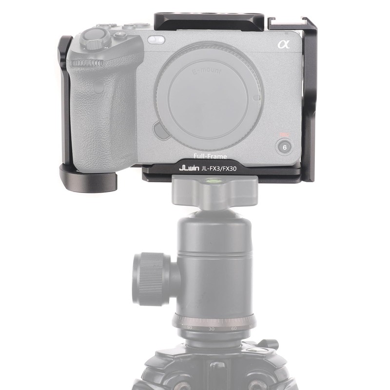 FOTGA FX3/FX30 Camera Cage with NATO Rail, Cold Shoe, 1/4"