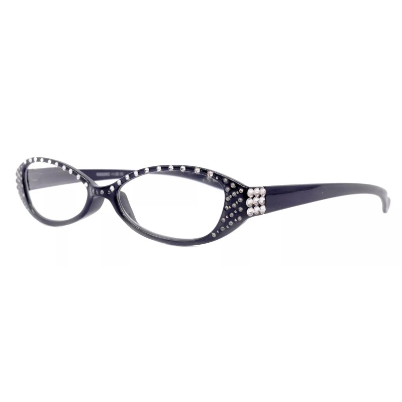 NY Fifth Avenue Lucky, (Bling) Women Reading Glasses W (Clear)