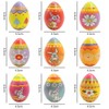 12Pcs Slow Rising Easter Eggs Toy Rebound Eggs Relieve Stress