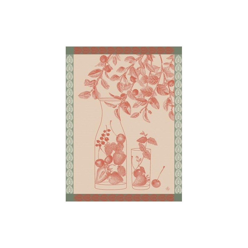 Le Jacquard Français Eaux De Fruits Rouges Cerise 29187 Tea