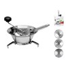 Home Trio Food Strainer with 3 Slices, Edelblatt, 20 cm