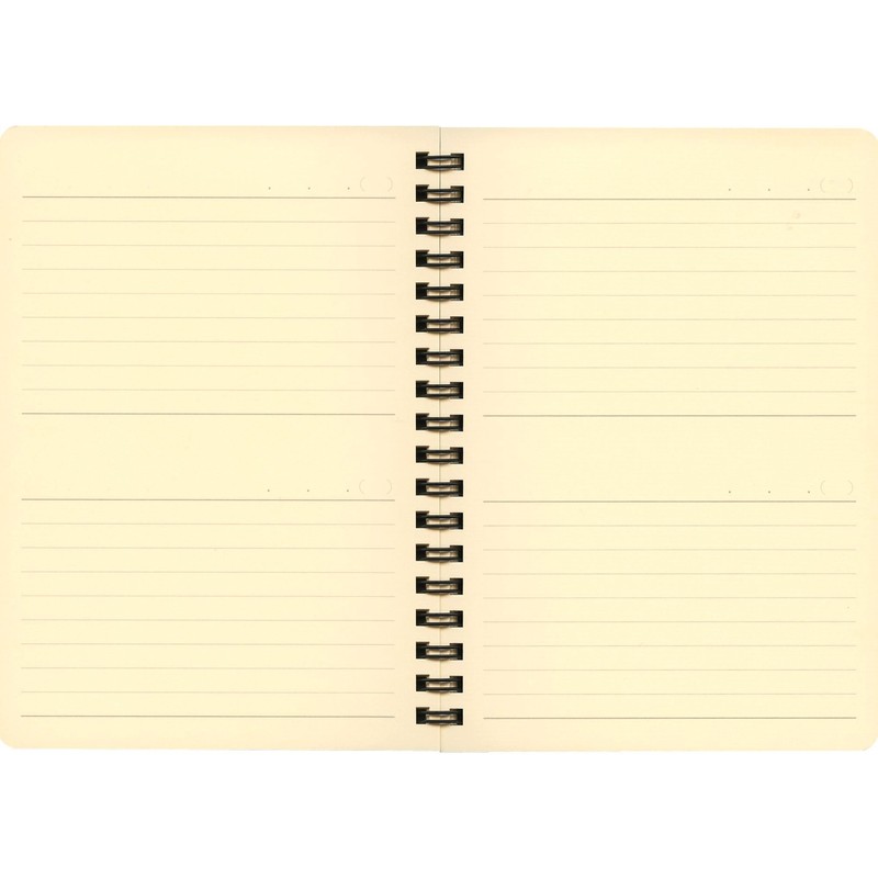 Life Notebook Free Diary B6 Black D1530