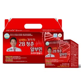 Well For You Nam Jae-hyeon's Easy 28 Youth Albumin Premium Gold 30 packets / 남재현의 간편한 28청춘 알부민 프리미엄 골드 30포