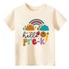 First Day of Pre-K Shirt Toddler Boys & Girls Back