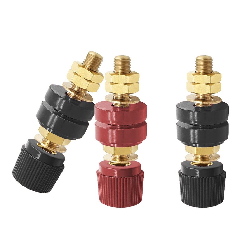 DaFuRui Remote Battery Terminals，8Pack 8mm 5/16" Stud Premium Remote Battery