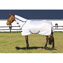 TuffRider Sport Mesh Combo Neck Fly Sheet White 78