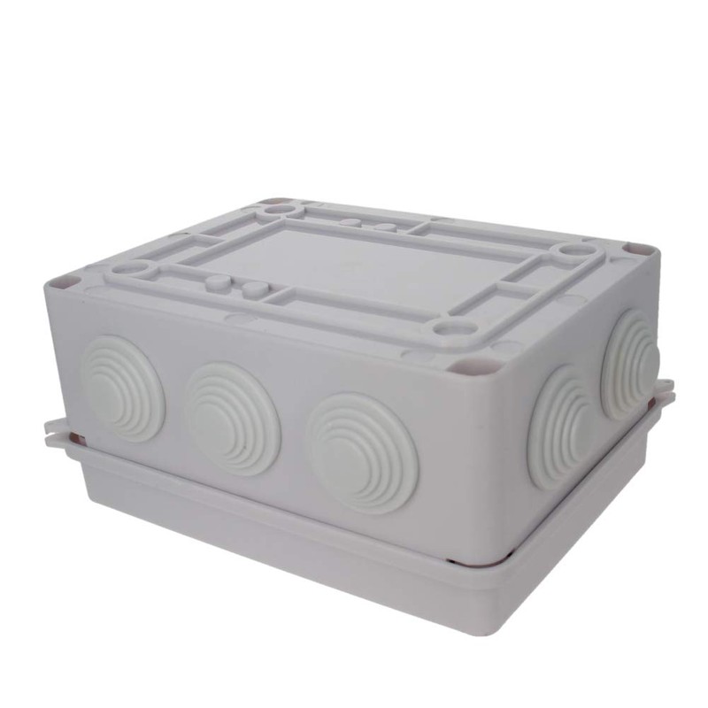 Heyiarbeit 1Pcs 150x110x70mm/5.91" x 4.33" x 2.76" ABS White Dustproof