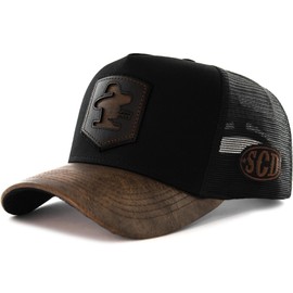 Sacudido's | Logo | Black | Trucker Cap, Agribusiness, Ranch Hat, Farm Cap, Adjustable, for Men and Women, Great for Hunting