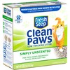 Fresh Step Clean Paws Simply Unscented Clumping Cat Litter, 22.5