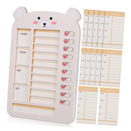 Operitacx Weekly Goal Planner Notepad 8.5 x 11 Self-Care Tracker Reminder Checklist Daily Planning Pad for Women and Kids for Office and Home Organization