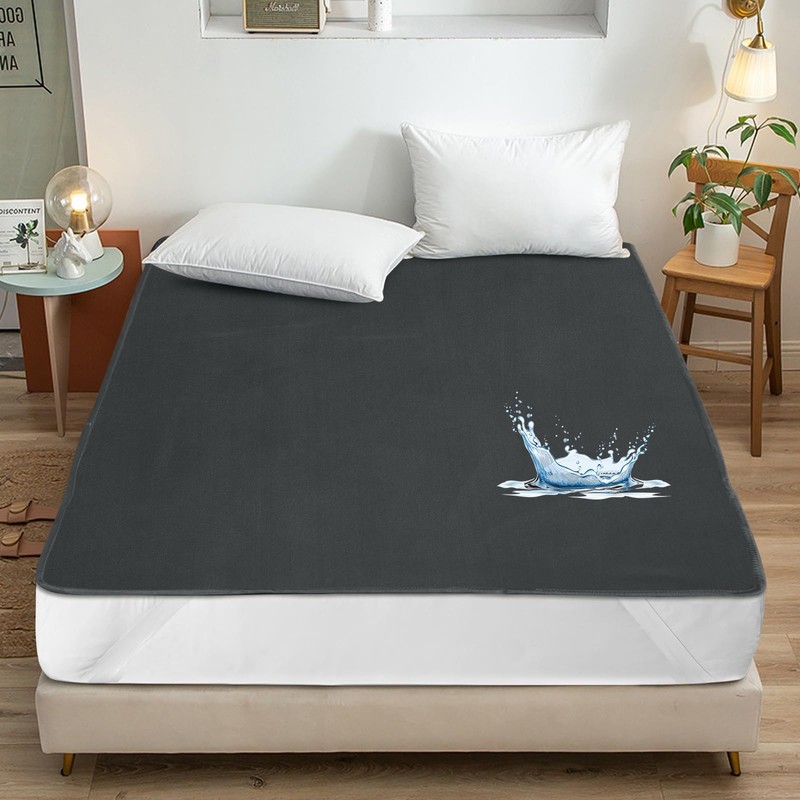 Waterproof Mattress Pad, Single, Waterproof Pad, Bed Pad, Pile Fabric,