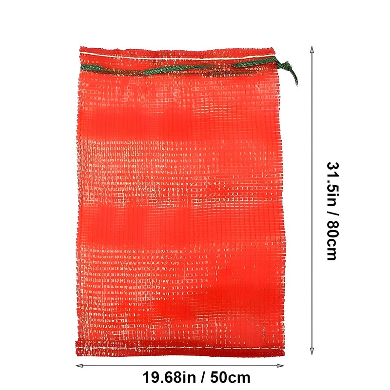 Onions Fresh Mesh Bag 10 Pcs, 20" x31" Potato Storage