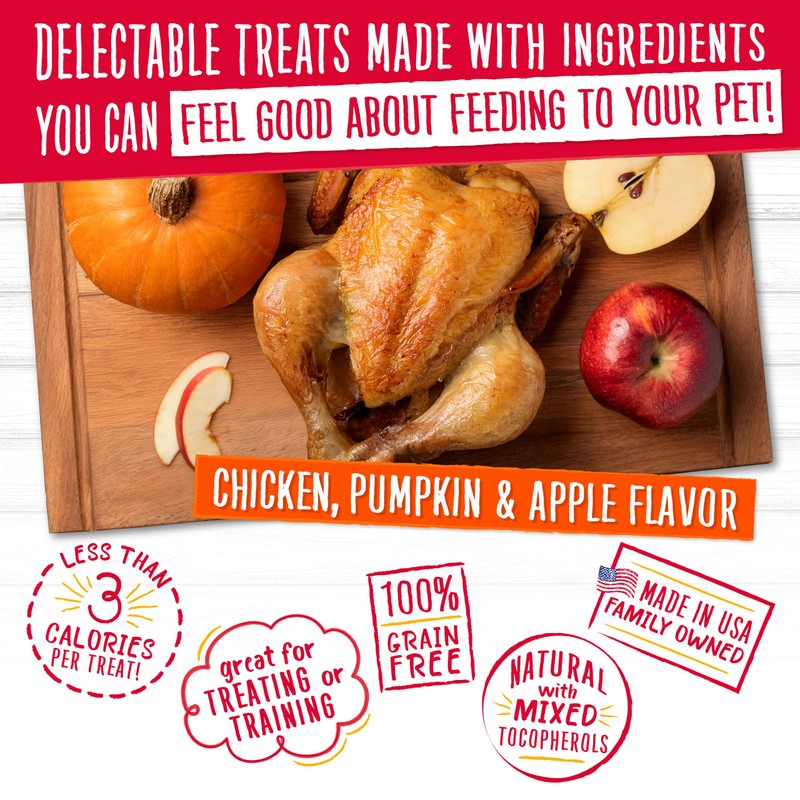 Charlee Bear Crunchy Dog Training Treats, Low Calorie (3 Kcal),