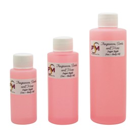 Sugar Apple Fragrance Oil - 3 Bottles 0.33 Fl Oz Glass Roll On (10ml)