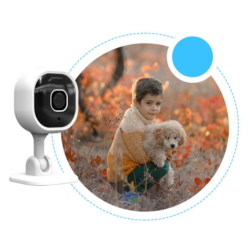 WiFi Monitoring Camera 360 Degree Panoramic View Motion Detection Smart