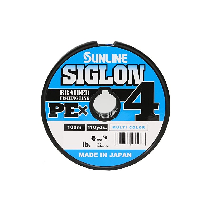 SUNLINE Siglon PE x4 Multicolor 100m 12-pack [1200m] No. 2.5