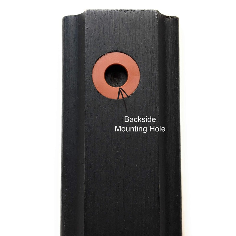 Analog Wall Thermometer with Fahrenheit Scale 7.12 inch tall (Black