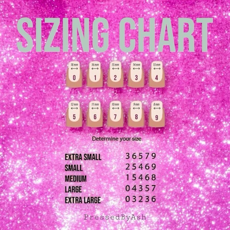 Lola - hand-slayed press-on nails:_L