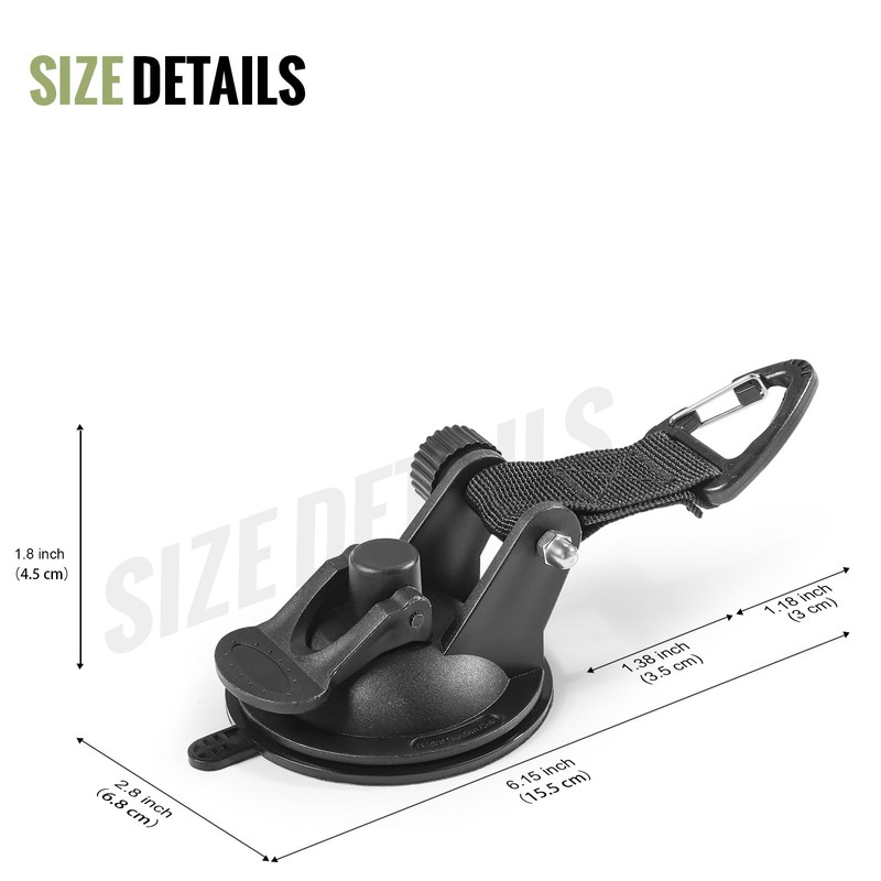 FEIWOOD GEAR Heavy Duty Suction Cup Security Hooks for Camping(1