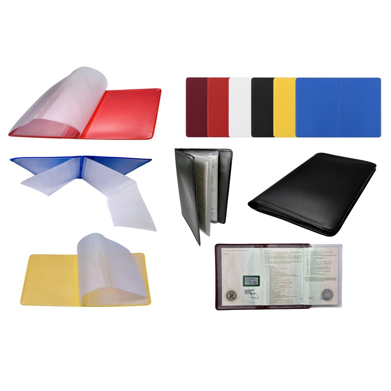 orgaexpert Car Registration Card Protective Case with 5 Compartments Made