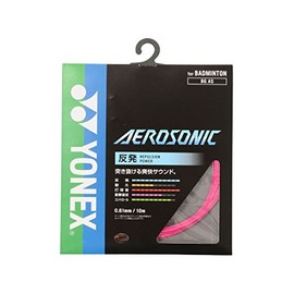 YONEX Badminton Strings AeroSonic (0.61 mm) BGAS Bright Pink
