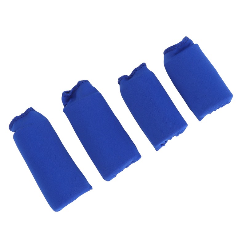 4Pcs Finger Ice Sleeves Hot Cold Compress Discomfort Relief Soft