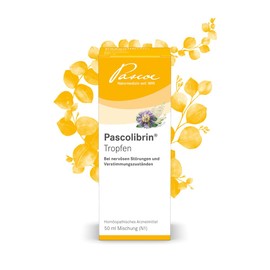 Pascoe Pascolibrin Drops: for Mood Enhancement - for Nervous Disorders and Mood Conditions - with Passion Flower (Passiflora Incarnata) - 50 ml