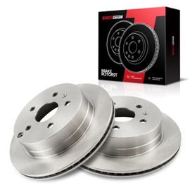 Torchbeam Front 275mm(10.82 inch) Brake Rotors | Brake Kit for 2009-2019 Corolla 1.8/2.4L, 2009-2013 Matrix 1.8L, 2008-2014 xD, 2009-2010 Vibe 1.8L,2pcs Automotive Replacement Disc Brake Rotor,31505