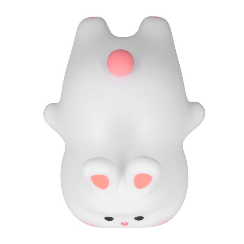 Pat Night Light Cute Rechargeable 3 Levels Brightness Silicone Cartoon