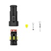 QWORK® 10 pieces car plug waterproof connector 2 pin, cable