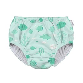 Green Sprouts - Eco Pull-Up Swim Nappy - Light Seafoam Reef - 18 Months (12-18 m)