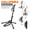 Portable Guitar Stand for Guitar Storage – Collapsible Tripod with