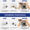 DEKELIY Hard Hat Accessory Clip Kit：3Pcs Pencil & Marker Holder