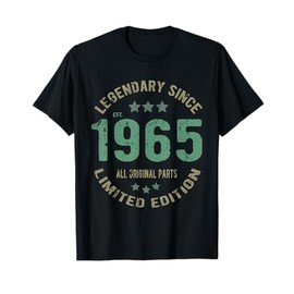 60 Years Old Bday Legend Since 1965 - Vintage 60th Birthday T-Shirt