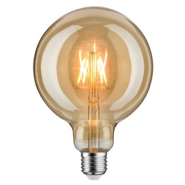 Paulmann LED Vintage Globelampe125 6,5W E27 230V Gold 1700K