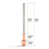 Split Throat Pipe for Prusa MK4 Copper Ti Alloy High