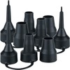 OIIKI 3 Set Replacement Nozzles, Plastic Pump Nozzles, 3 Size