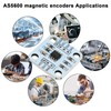 AYWHP 4 Pieces 12 Bit High Precision AS5600 Magnetic Encoder,