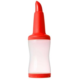 Urban Bar Freepour Bottle 1.05 Litres - Plastic Store and Pour Juice Bottles, Yellow