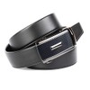 Anthoni Crown Men's Belt, Black (Black 010)