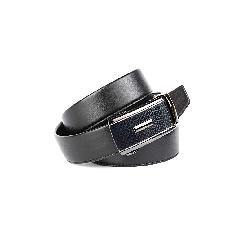 Anthoni Crown Men's Belt, Black (Black 010)