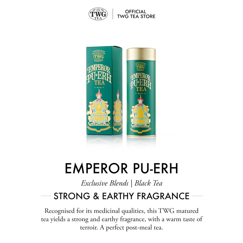 TWG Tea | Emperor Pu-Erh Tea | Black Tea |