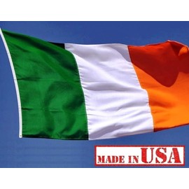 Liphontcta 6x10 FT Ireland Irish Flag (Sewn Stripes) Outdoor