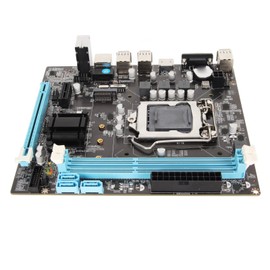LGA 1155 CPU Slot Desktop Motherboard, H61 LGA 1155 Gaming Motherboard, Channel DDR3, M.2 NVMe NGFF, 3 Phase Power, HD VGA Output