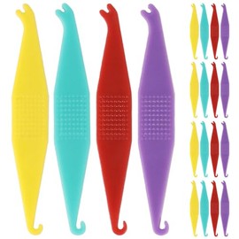 20P Braces Rubber Band Tool Dental Elastic Rubber Bands Placers for Braces Disposable Plastic Orthodontic Elastic Placers