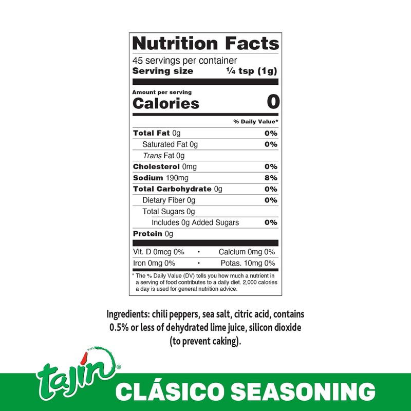 Tajin Tajn Clsico Seasoning, Mini Tajn Mexican Seasoning 1.6 oz