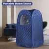 TaTalife Single Person Sauna, Portable Steam Sauna Full Body, Newly