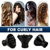 Universal Hair Dryer Diffuser, Blow Dryer Nozzle Hair Dryer-Attachment